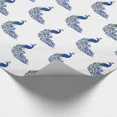 Weihnachtsfeiertage Geschenkpapier (Ecke)