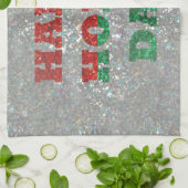 Weihnachtsfeiertage Geschirrtuch (Gefaltet)