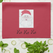 Weihnachtsfeiertage Geschirrtuch (Gefaltet)