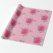 Weihnachtsfeiertage Glocken rosa neutral Geschenkpapier (Ungerollt)