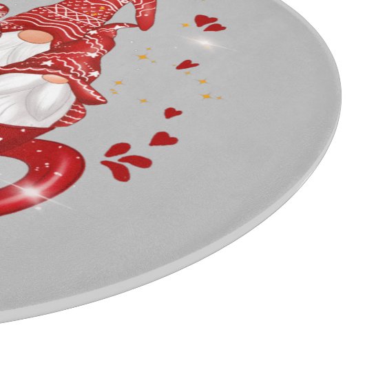 Weihnachtsfeiertage-Gnome Schneidebrett (Ecke)