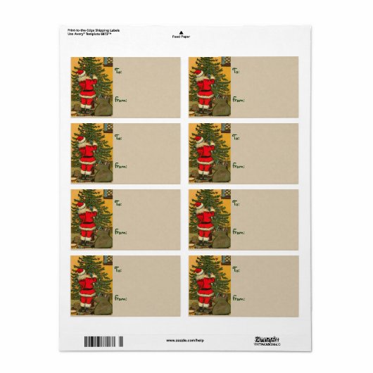 Weihnachtsfeiertage - Große Tags (Vorne)