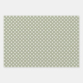 Weihnachtsfeiertage Grüne Pinienbäume Geschenkpapier Set (Vorderseite 2)