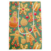 Weihnachtsfeiertage - Grüße - Mittlere Geschenktüte (Rückseite)