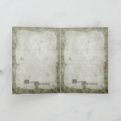 Weihnachtsfeiertage - Grußkarte Feiertagskarte (Innenseite)