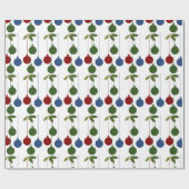 Weihnachtsfeiertage Hintergrund Geschenkpapier (Flach)