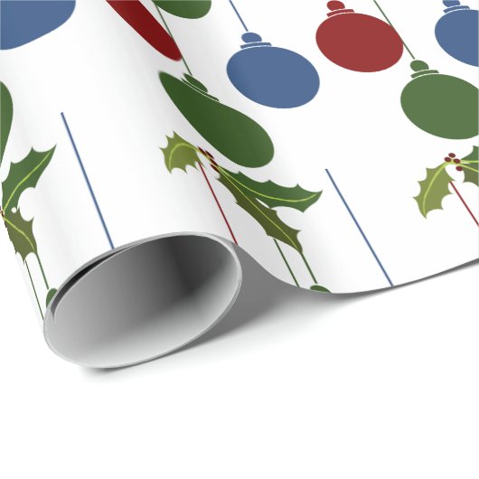 Weihnachtsfeiertage Hintergrund Geschenkpapier (Rolleneckpunkt)