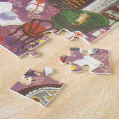 Weihnachtsfeiertage im Wohnzimmer Puzzle (Seite)