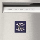 Weihnachtsfeiertage in der Dackel! Magnet (In Situ (Geschirrspüler))