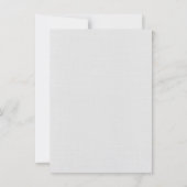 Weihnachtsfeiertage in Rot und Weiß Einladung (Rückseite)