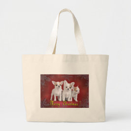 Weihnachtsfeiertage Jumbo Stoffbeutel