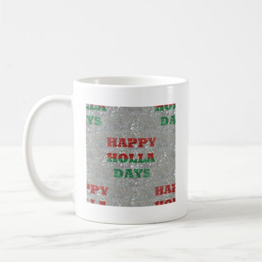 Weihnachtsfeiertage Kaffeetasse (Links)