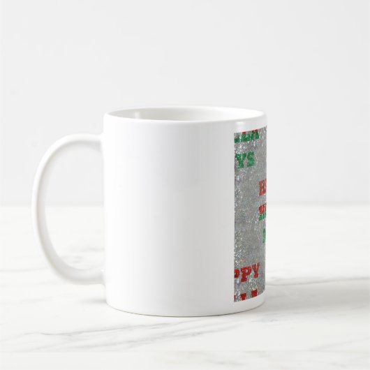 Weihnachtsfeiertage Kaffeetasse (Links)