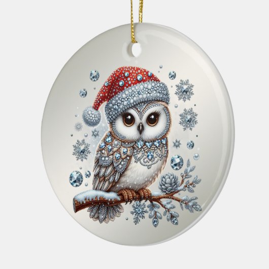 Weihnachtsfeiertage Keramik Ornament (Links)