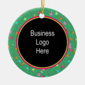 Weihnachtsfeiertage Keramik Ornament (Vorne)