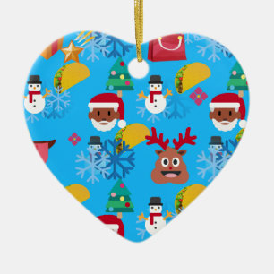 Weihnachtsfeiertage Keramikornament