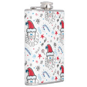 Weihnachtsfeiertage - Kleine Geschenke Flachmann (Rechts)