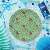 Weihnachtsfeiertage - Kleine Geschenke Pappteller (Party)