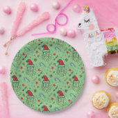 Weihnachtsfeiertage - Kleine Geschenke Pappteller (Party)