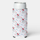 Weihnachtsfeiertage - Kleine Geschenke Selters Dosenkühler (Seltzer Rückseite)