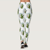 Weihnachtsfeiertage Leggings (Rückseite)