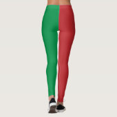 Weihnachtsfeiertage-Leggings Leggings (Rückseite)