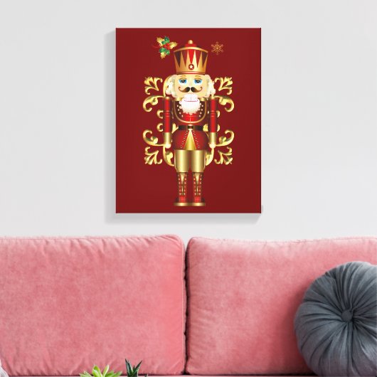 Weihnachtsfeiertage Leinwand Art-Nutcracker (Insitu (Wohnzimmer))