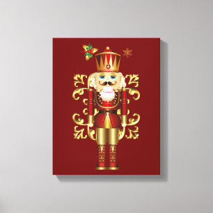 Weihnachtsfeiertage Leinwand Art-Nutcracker