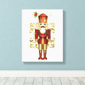 Weihnachtsfeiertage Leinwand Art-Nutcracker (Insitu (Holzboden))