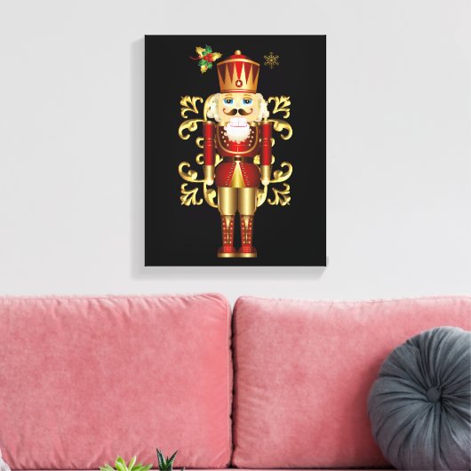 Weihnachtsfeiertage Leinwand Art-Nutcracker (Insitu (Wohnzimmer))