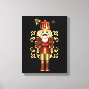 Weihnachtsfeiertage Leinwand Art-Nutcracker