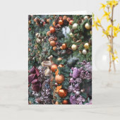 Weihnachtsfeiertage London Vereinigtes Königreich Karte (Gelbe Blume)