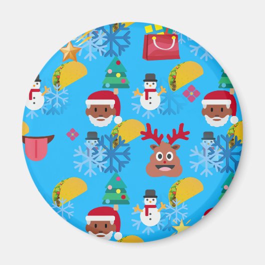 Weihnachtsfeiertage Magnet (Vorne)
