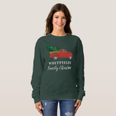 Weihnachtsfeiertage Matching Mama Sweatshirt (Vorne ganz)