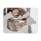 Weihnachtsfeiertage Merrien als ewig Foto Urlaub Magnet (Horizontal)