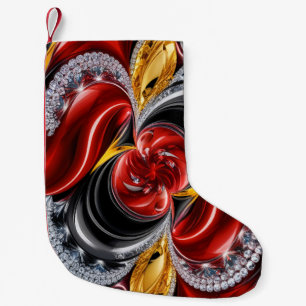 Weihnachtsfeiertage mit deutschen Strümpfen Kleiner Weihnachtsstrumpf