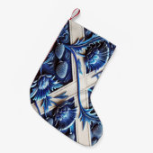 Weihnachtsfeiertage mit schottischen Strümpfen Kleiner Weihnachtsstrumpf (Vorderansicht (hängend))