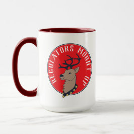 Weihnachtsfeiertage Mount Up Reindeer Tasse