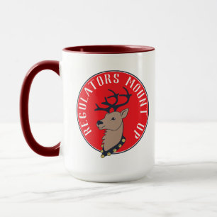 Weihnachtsfeiertage Mount Up Reindeer Tasse