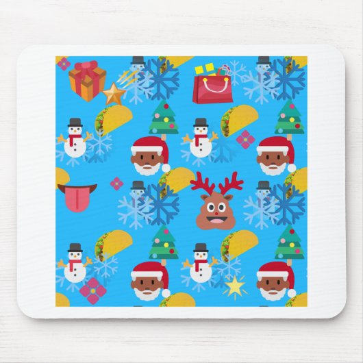 Weihnachtsfeiertage Mousepad (Vorne)