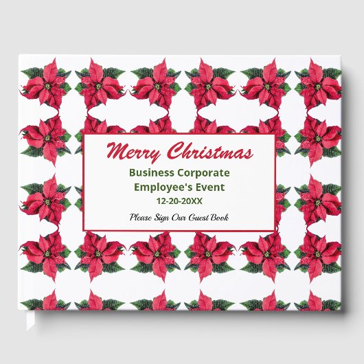 Weihnachtsfeiertage nach Maß Gästebuch (Vorderseite)