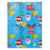 Weihnachtsfeiertage Notizblock (Vorderseite)