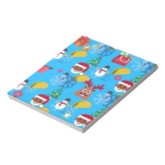 Weihnachtsfeiertage Notizblock (Rotiert)