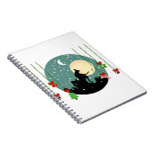 Weihnachtsfeiertage Notizblock (Rechte Seite)