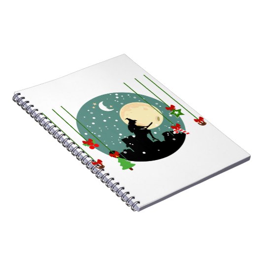 Weihnachtsfeiertage Notizblock (Rechte Seite)