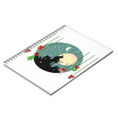 Weihnachtsfeiertage Notizblock (Linke Seite)