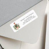 Weihnachtsfeiertage Nutcracker-Rücksendeadresse