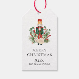 Weihnachtsfeiertage Nutcracker Script festlich Geschenkanhänger