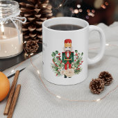 Weihnachtsfeiertage Nutcracker Skript Personalisie Kaffeetasse