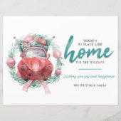 Weihnachtsfeiertage ohne Ort wie Zuhause (Vorderseite)